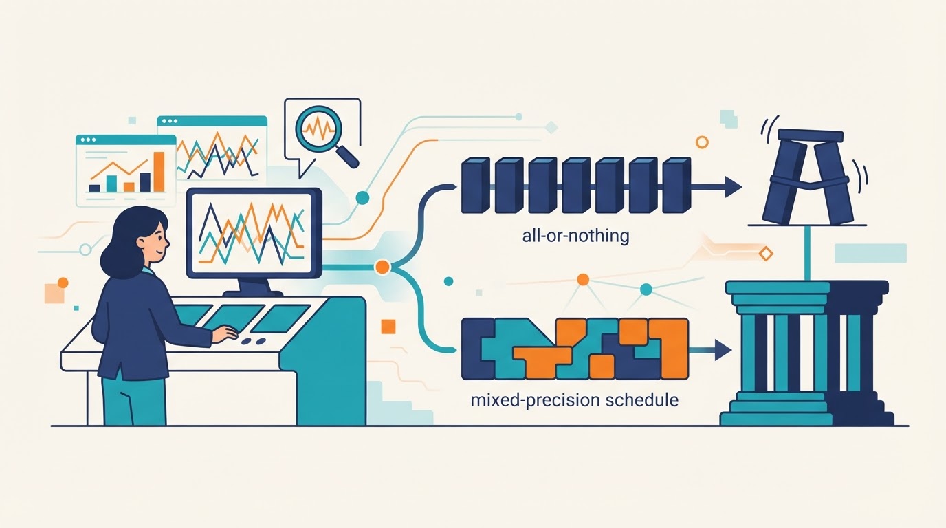 Cartoon illustration for "Researchers reviewed floating-point errors in large-scale scientific computing"